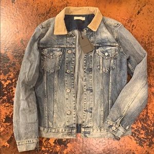 AllSaints Dexter Denim Jacket - Brand New